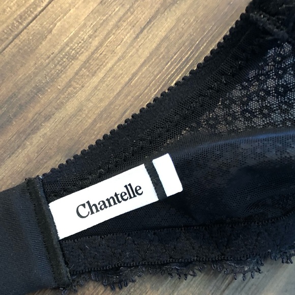 🆕 NWOT Chantelle Parisian Allure Plunge T-Shirt Bra in Black Size 34D - Picture 7 of 7